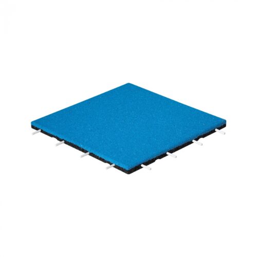 Nawierzchnia gumowa EPDM 75 mm Sky Blue– bezpieczna płyta plac zabaw