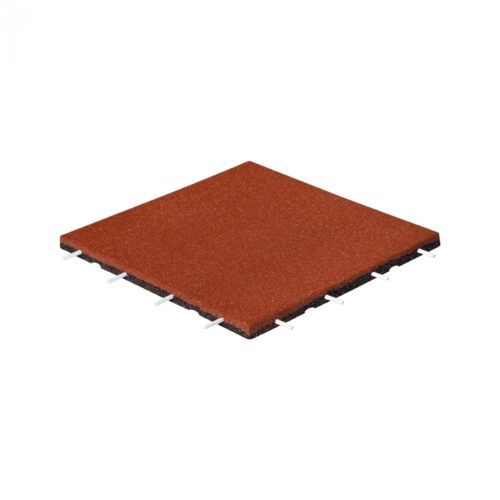 Nawierzchnia gumowa EPDM 60 mm Red – bezpieczna płyta plac zabaw