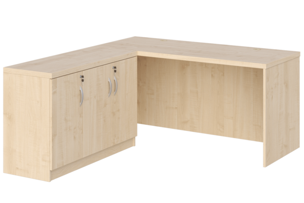 Biurko gabinetowe dł. 1600 z komodą Nr 3