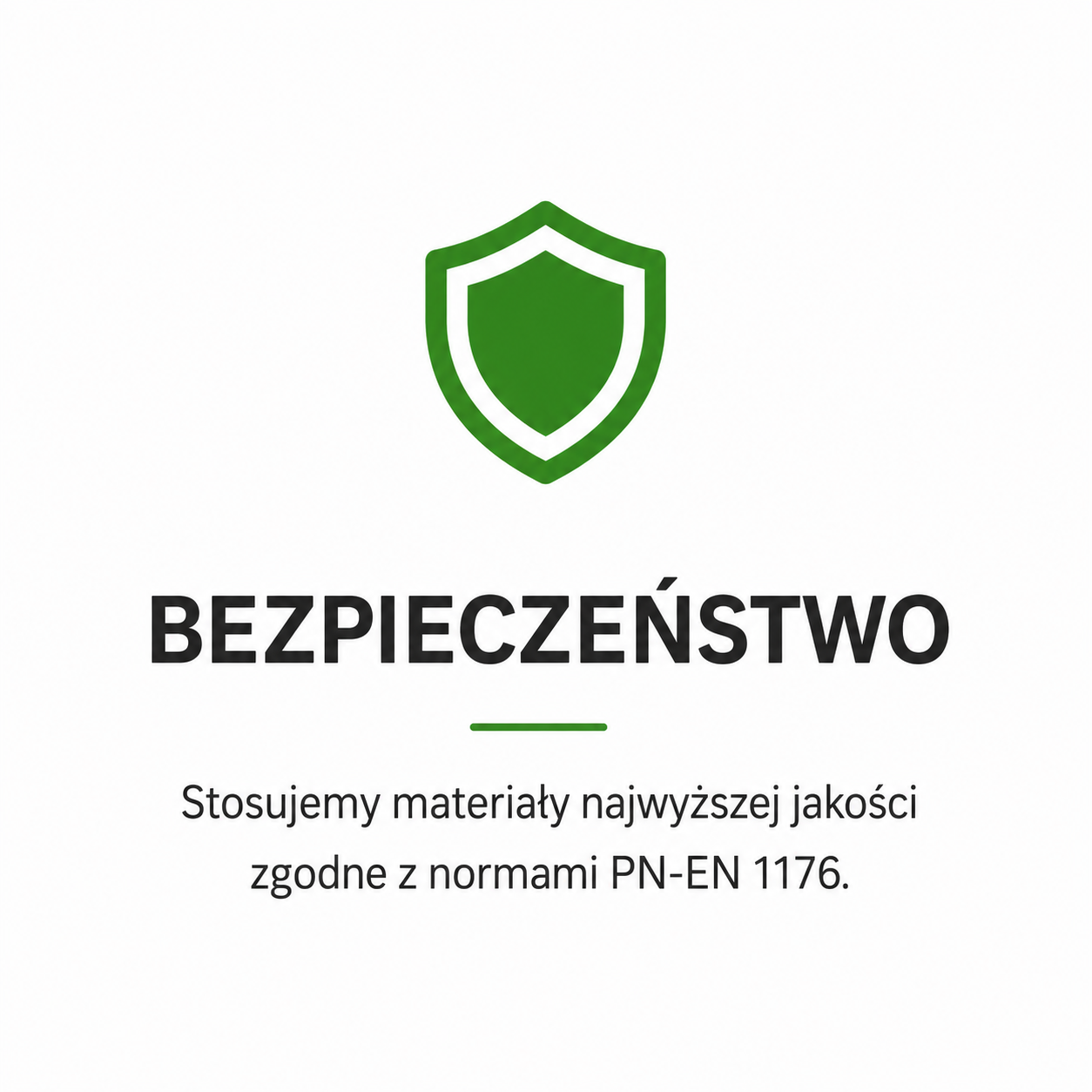 Bezpieczne place zabaw zgodne z normą PN-EN 1176