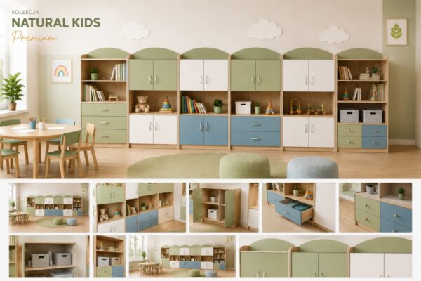 Kolekcja Natural Kids Premium – meble do przedszkola
